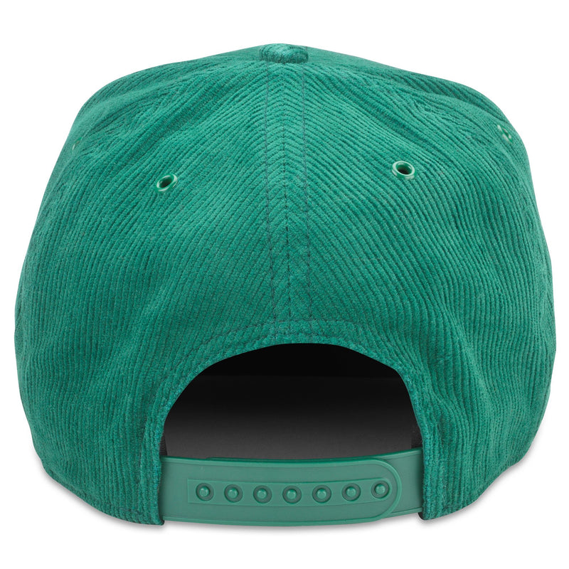 Minnesota Wild All Green Corduroy Snap Back