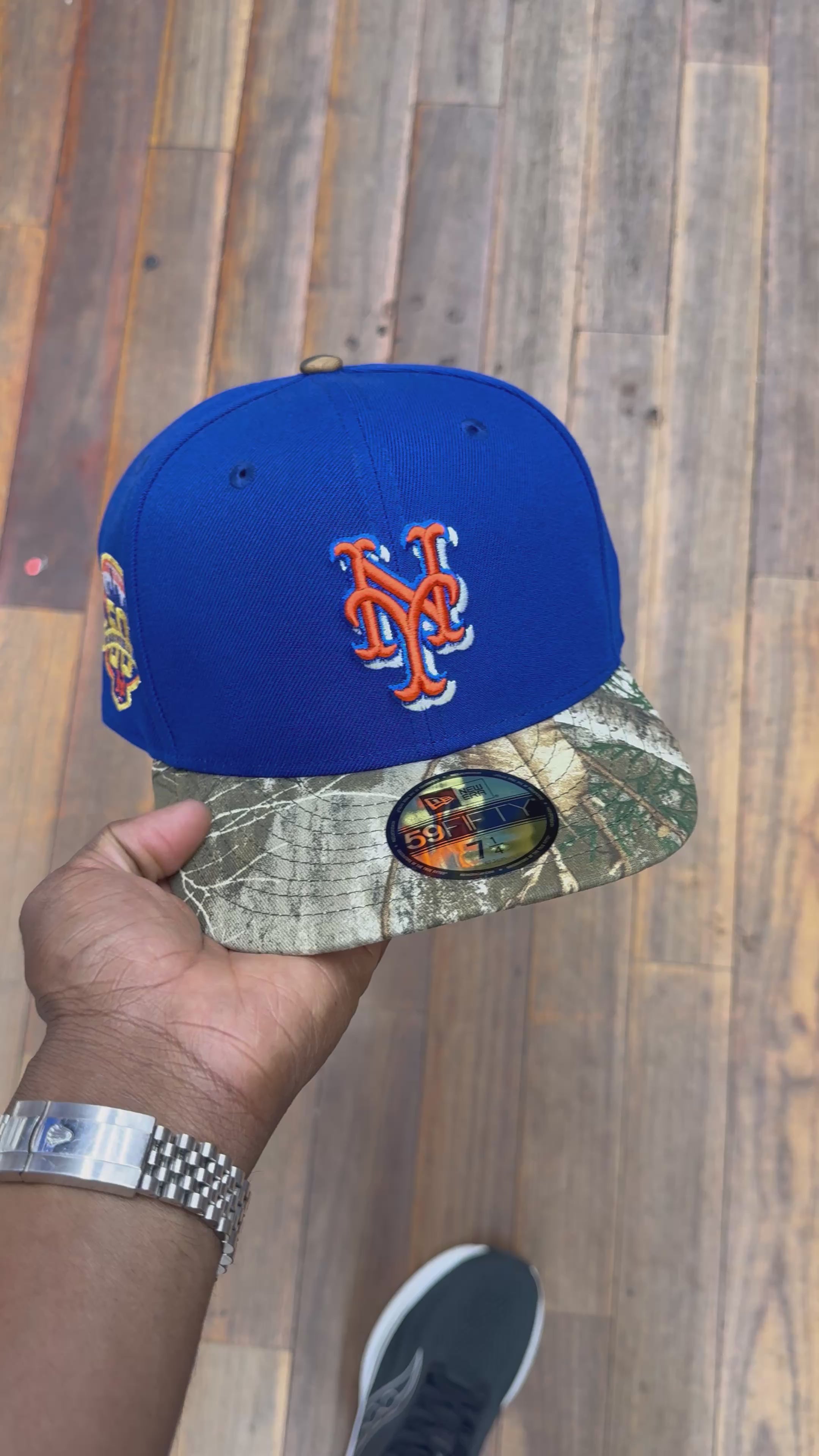 New York Mets Royal Blue and Real Tree 50 Years