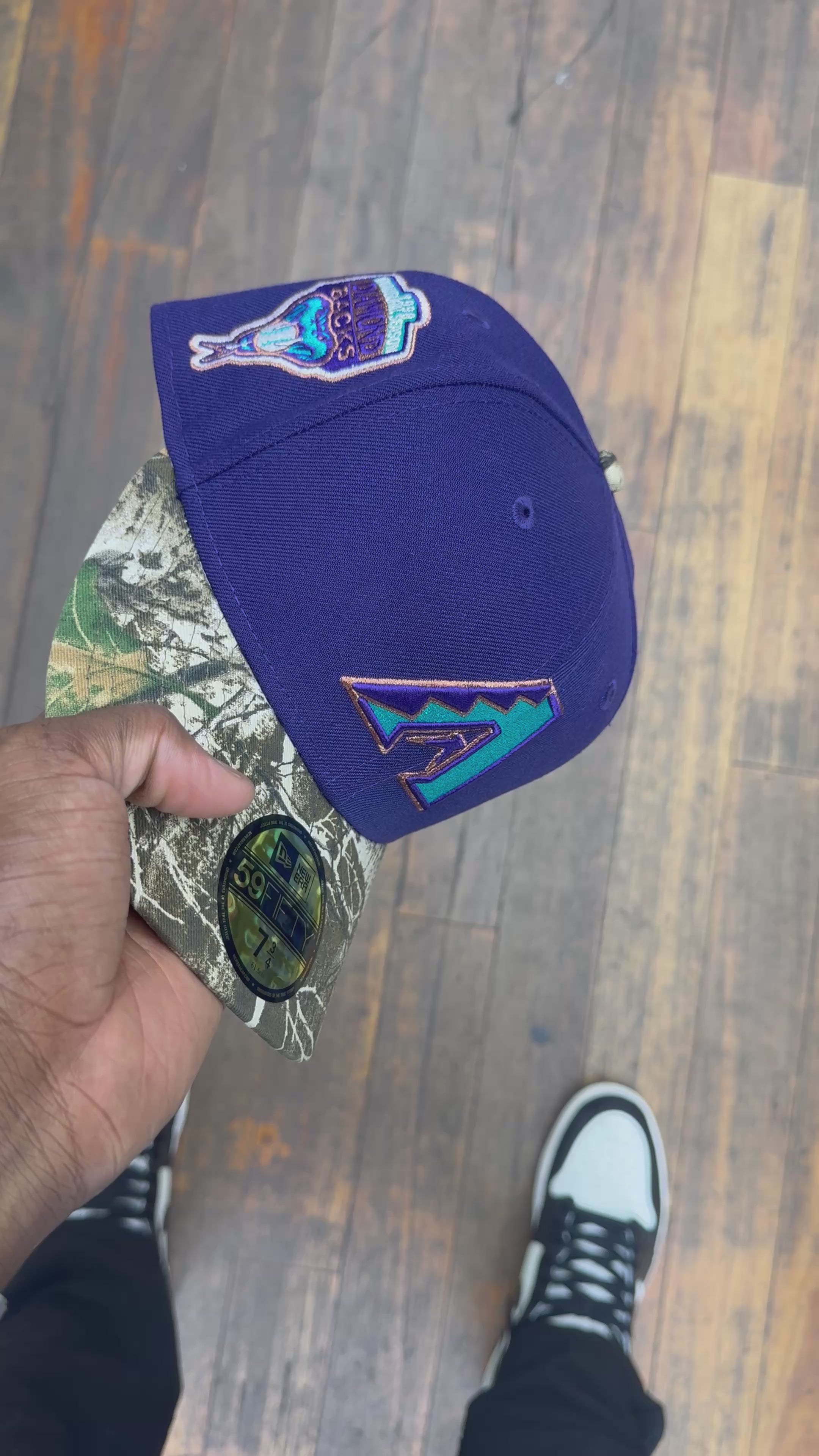 Arizona Diamond Backs Purple and Real Tree 1998