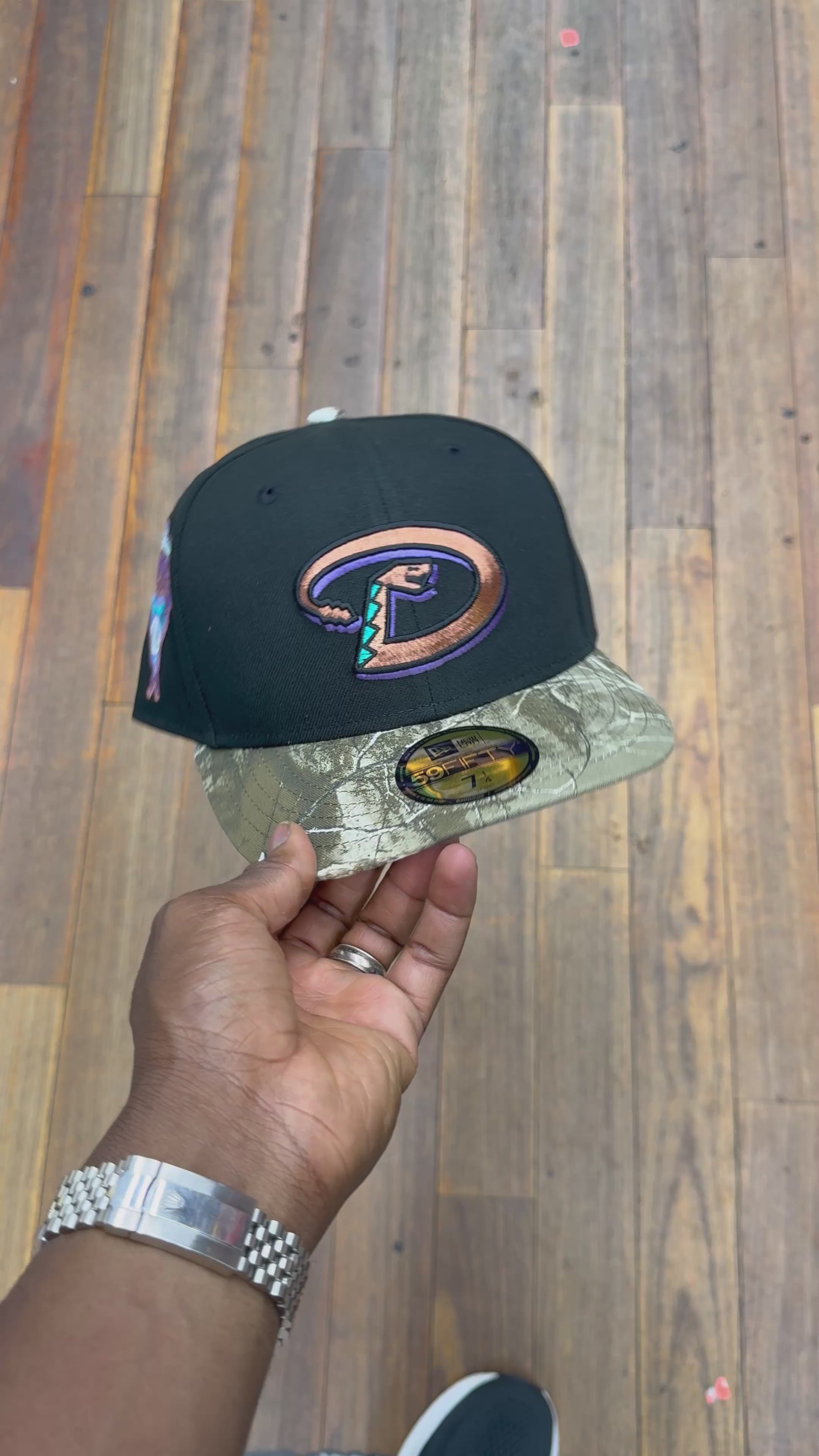 Arizona Diamond Backs Black and Real Tree 1998