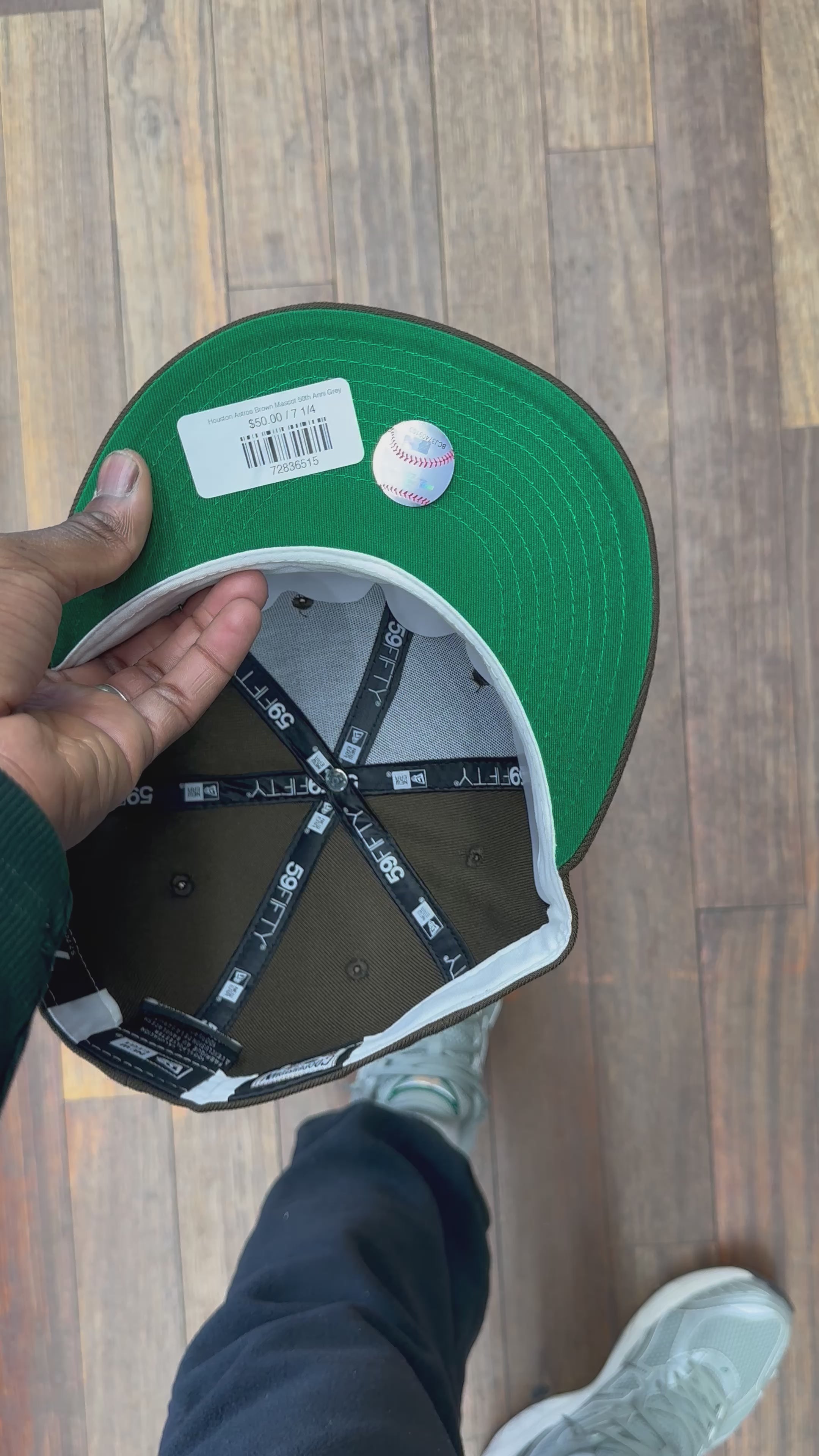 Houston Astros Brown Mascot 50th Anniversary