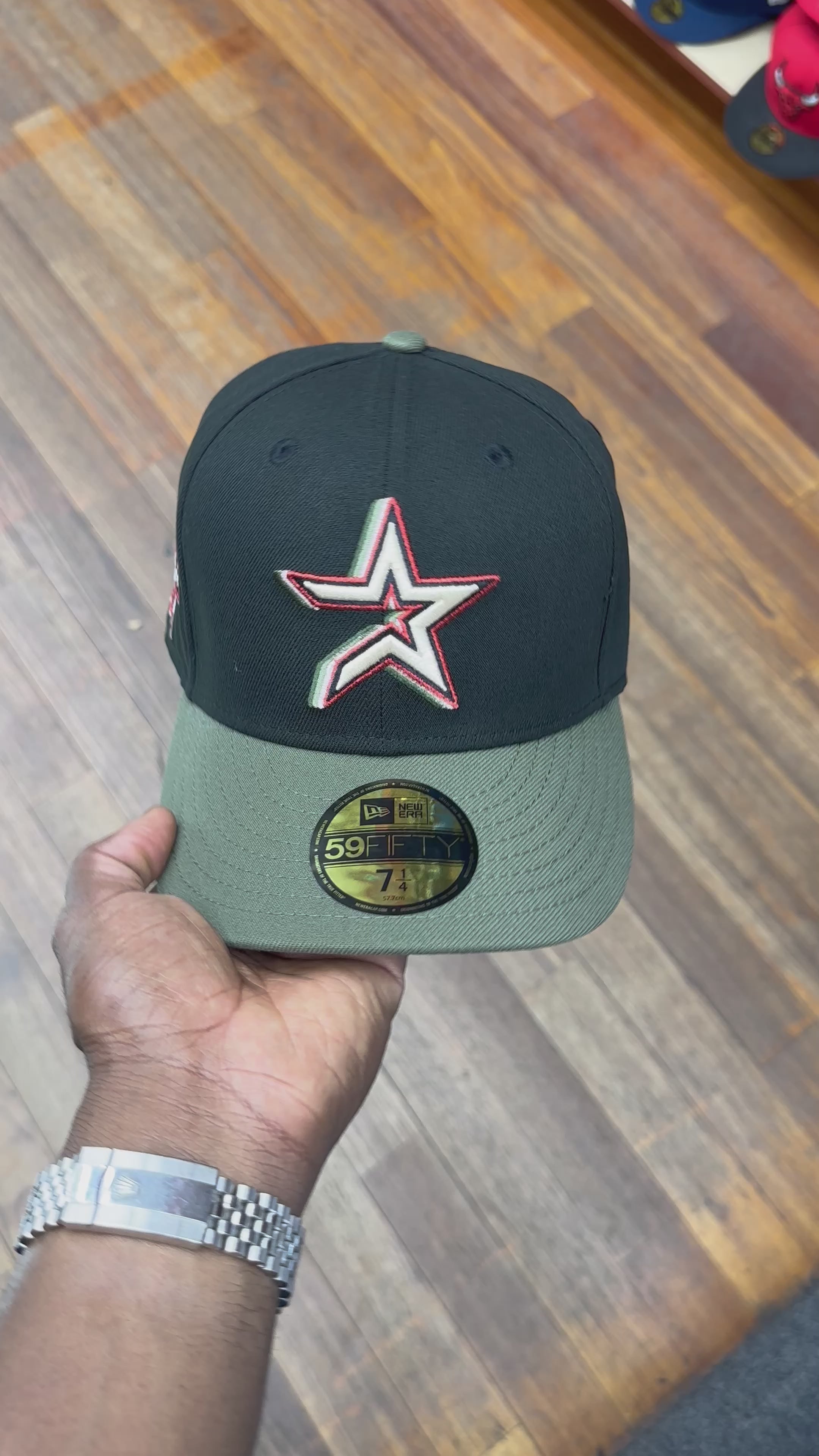 Houston Astros Black and Olive 3D Star 1986 AstroDome