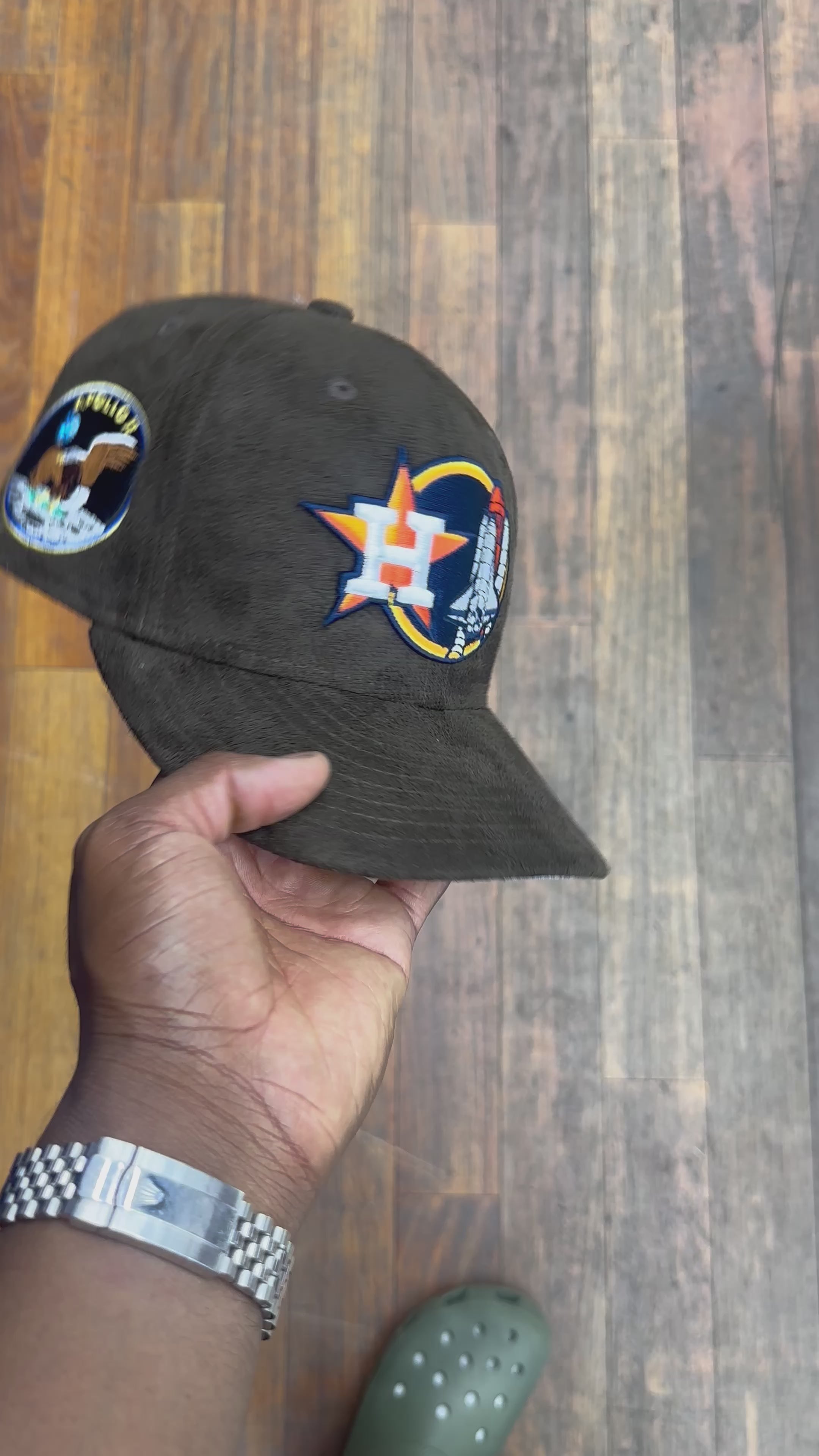 Houston Astros All Brown Suede Apollo 11