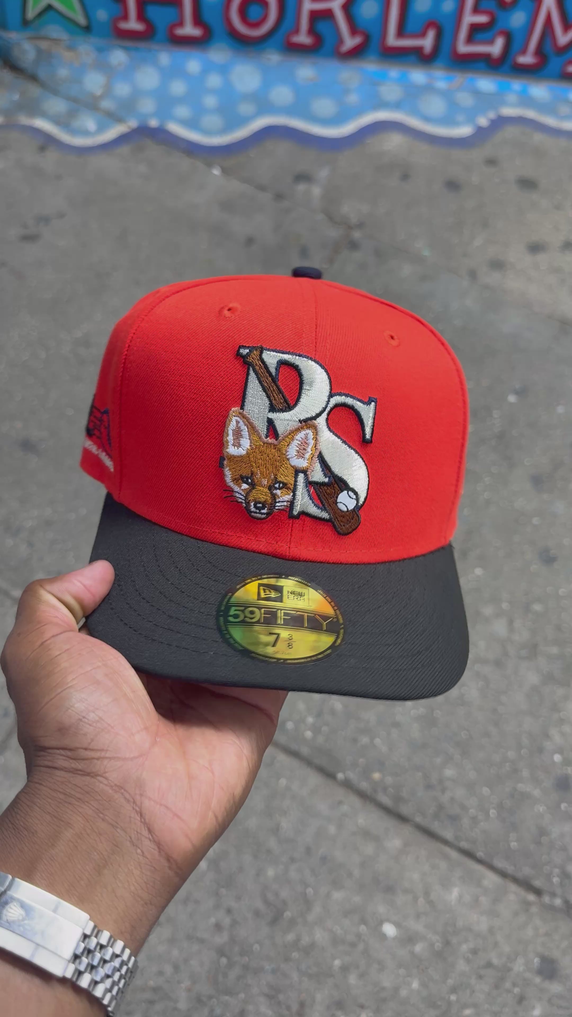 Columbus Redstixx Orange and Black MiLB Southern Atlantic League