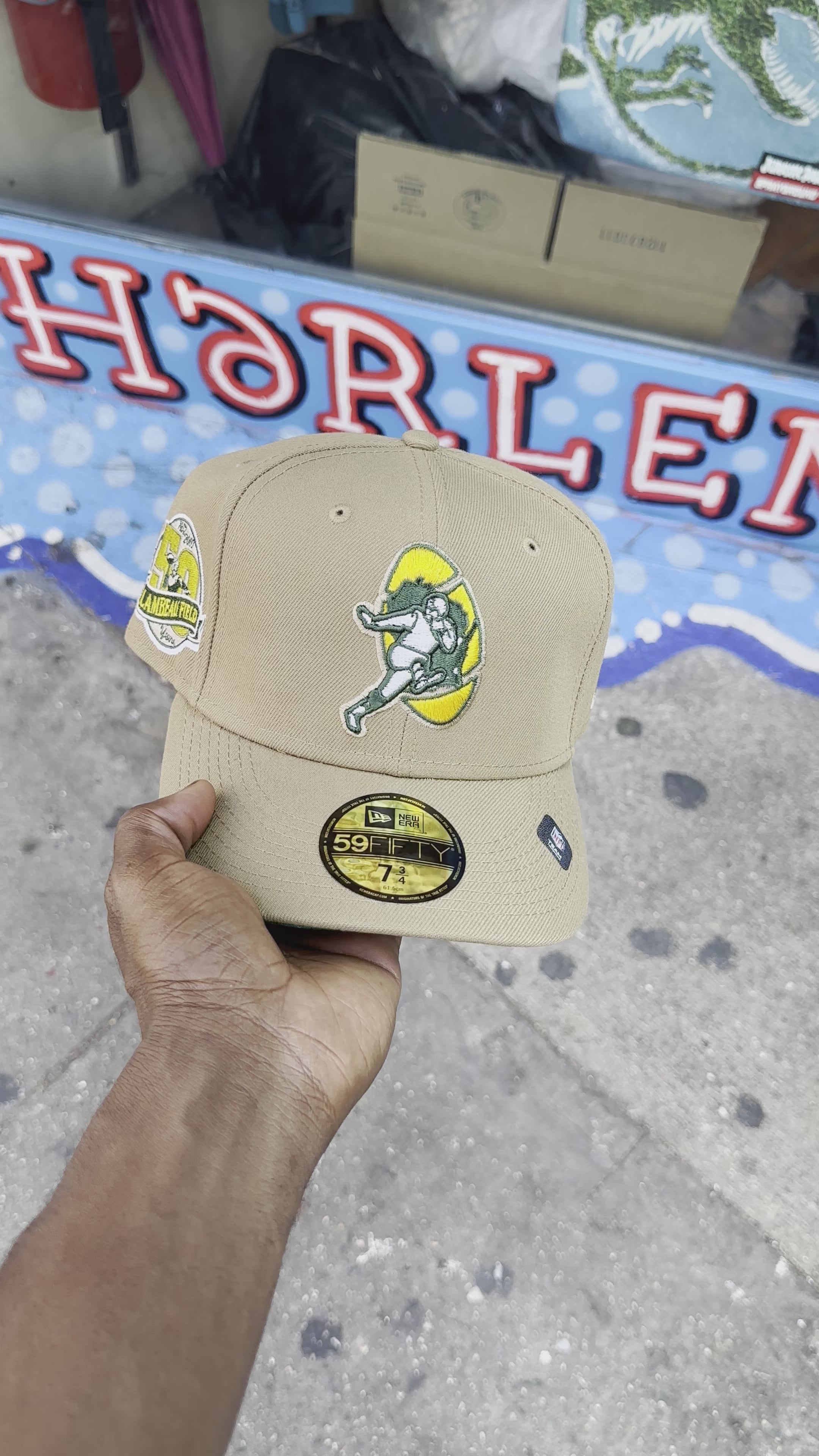 Green Bay Packers All Camel Green UV 50th