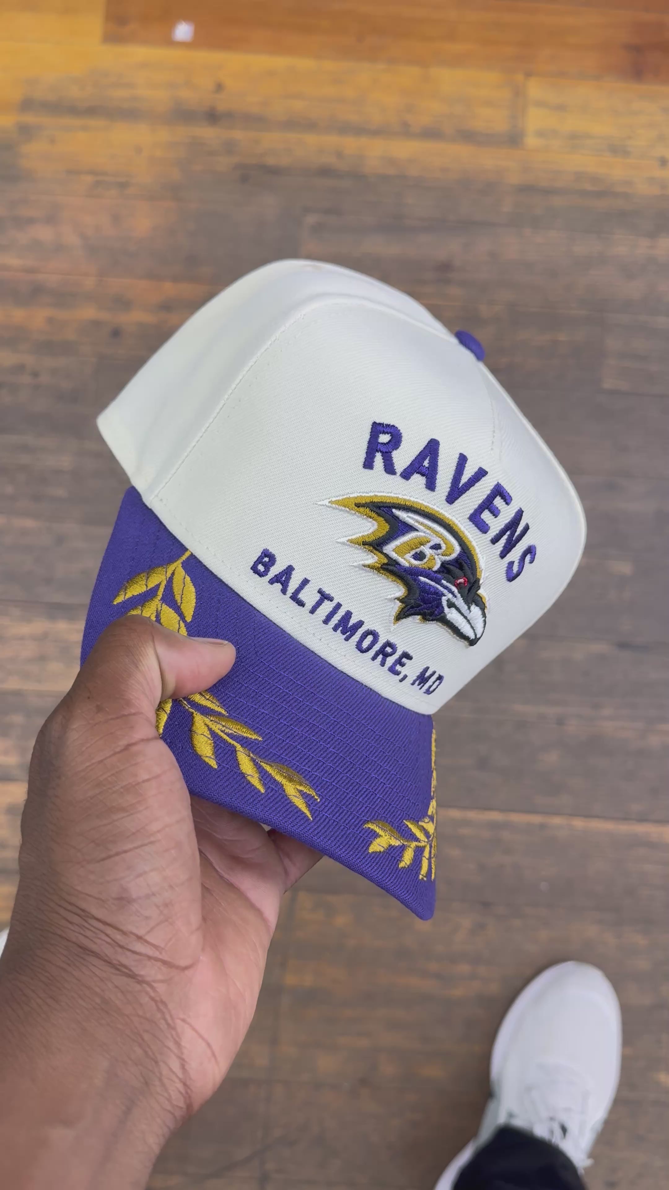Baltimore Ravens Chrome NFL25 DRAFT 950 AFrame Snap Back