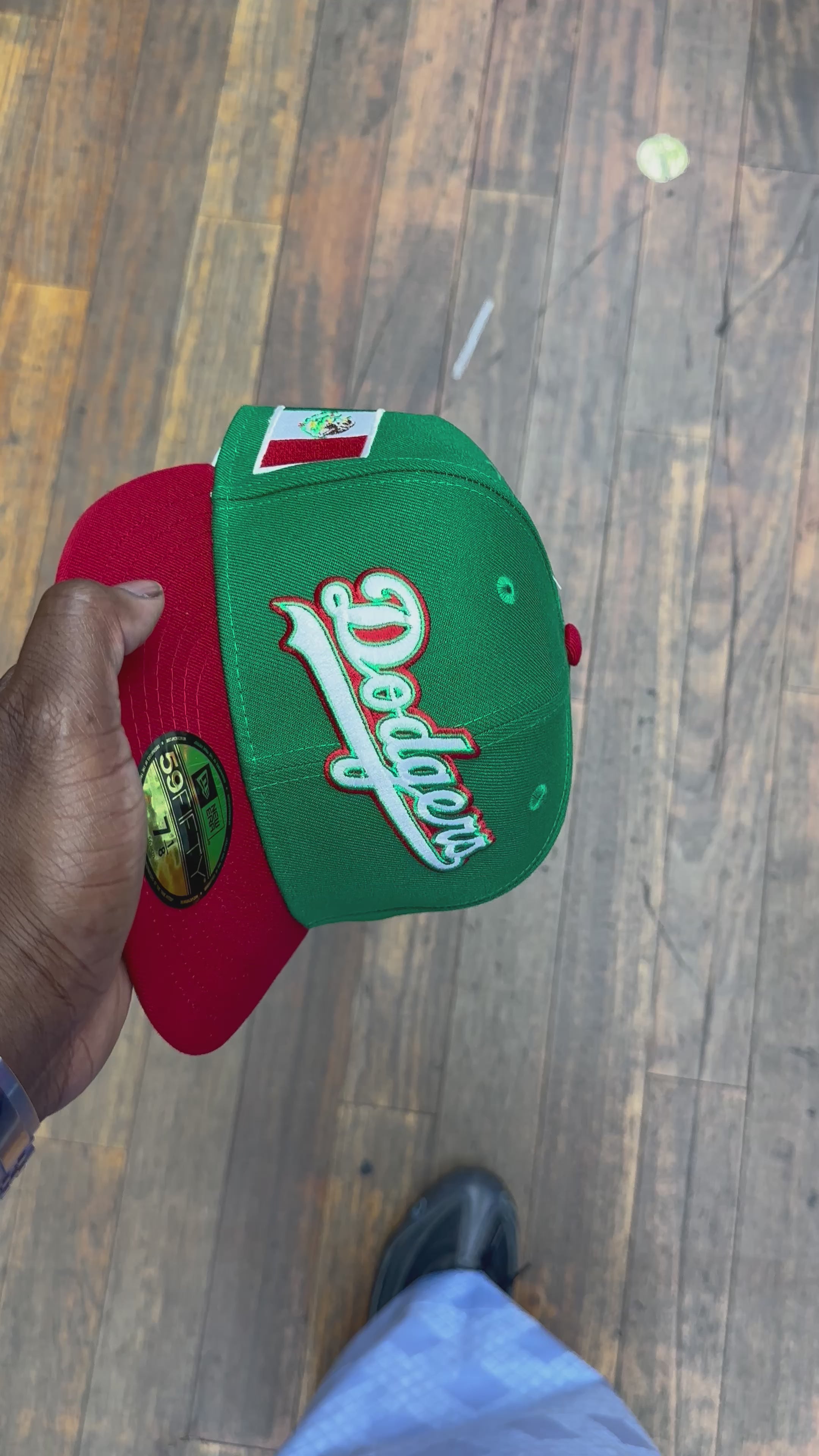 Los Angeles Dodgers Mexico Green And Red