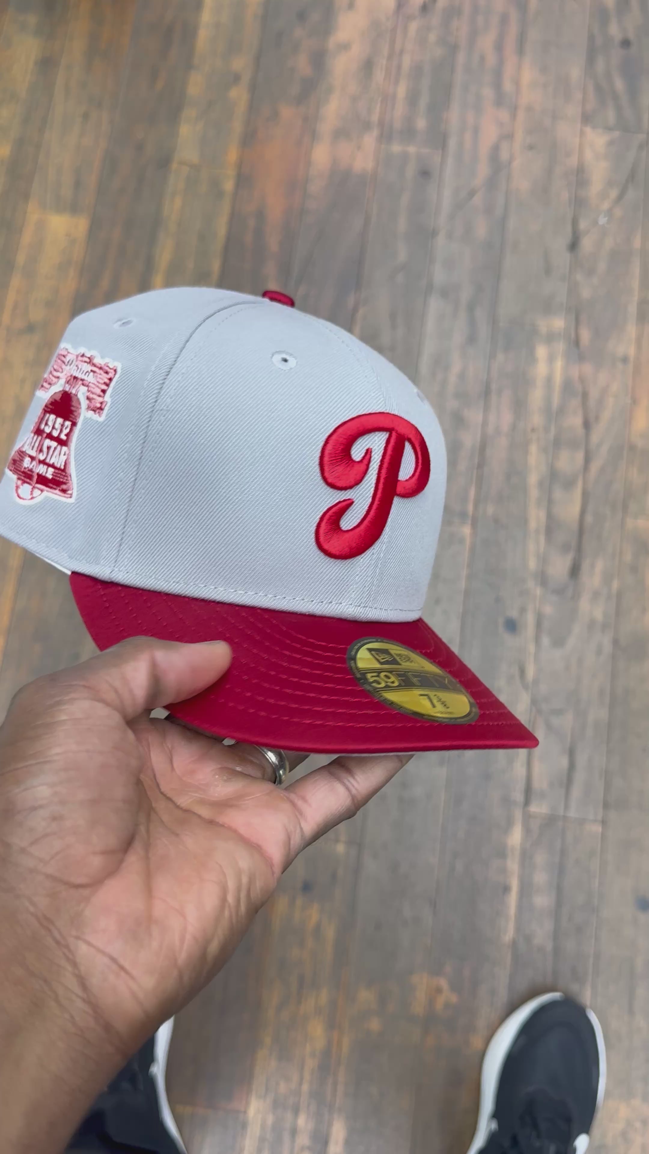 Philadelphia Phillies Grey and Satin Red 52 ASG