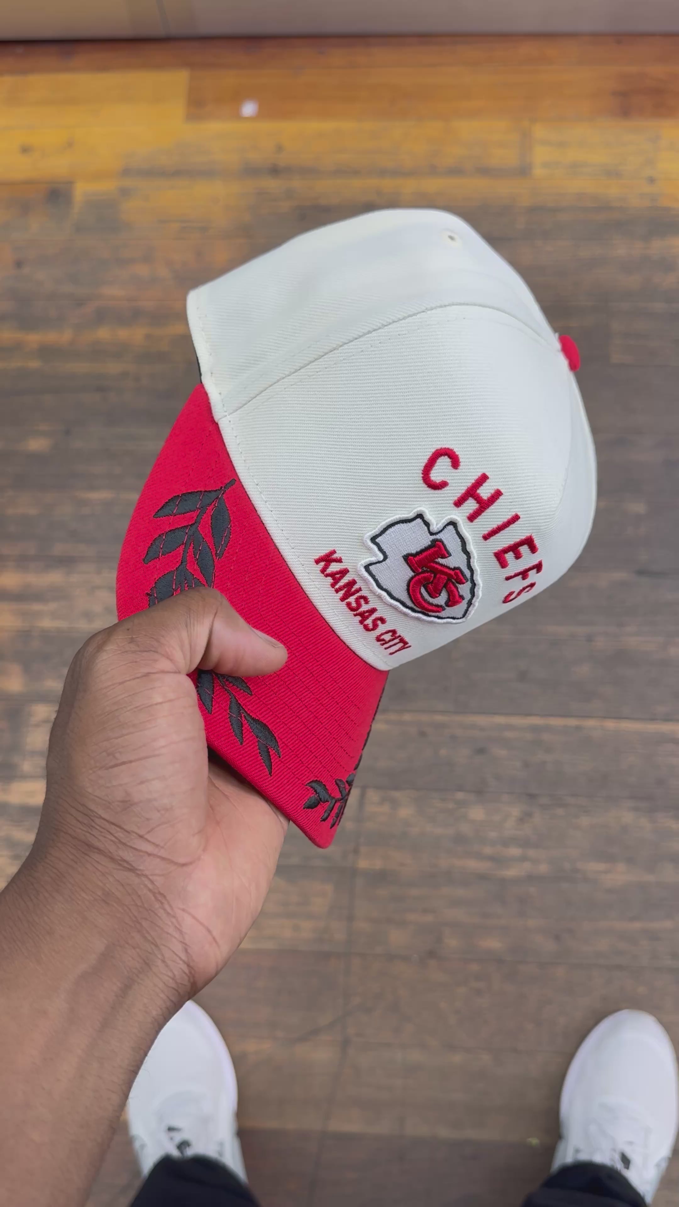 Kansas City Chiefs Chrome NFL25 DRAFT 950 AFrame Snap Back