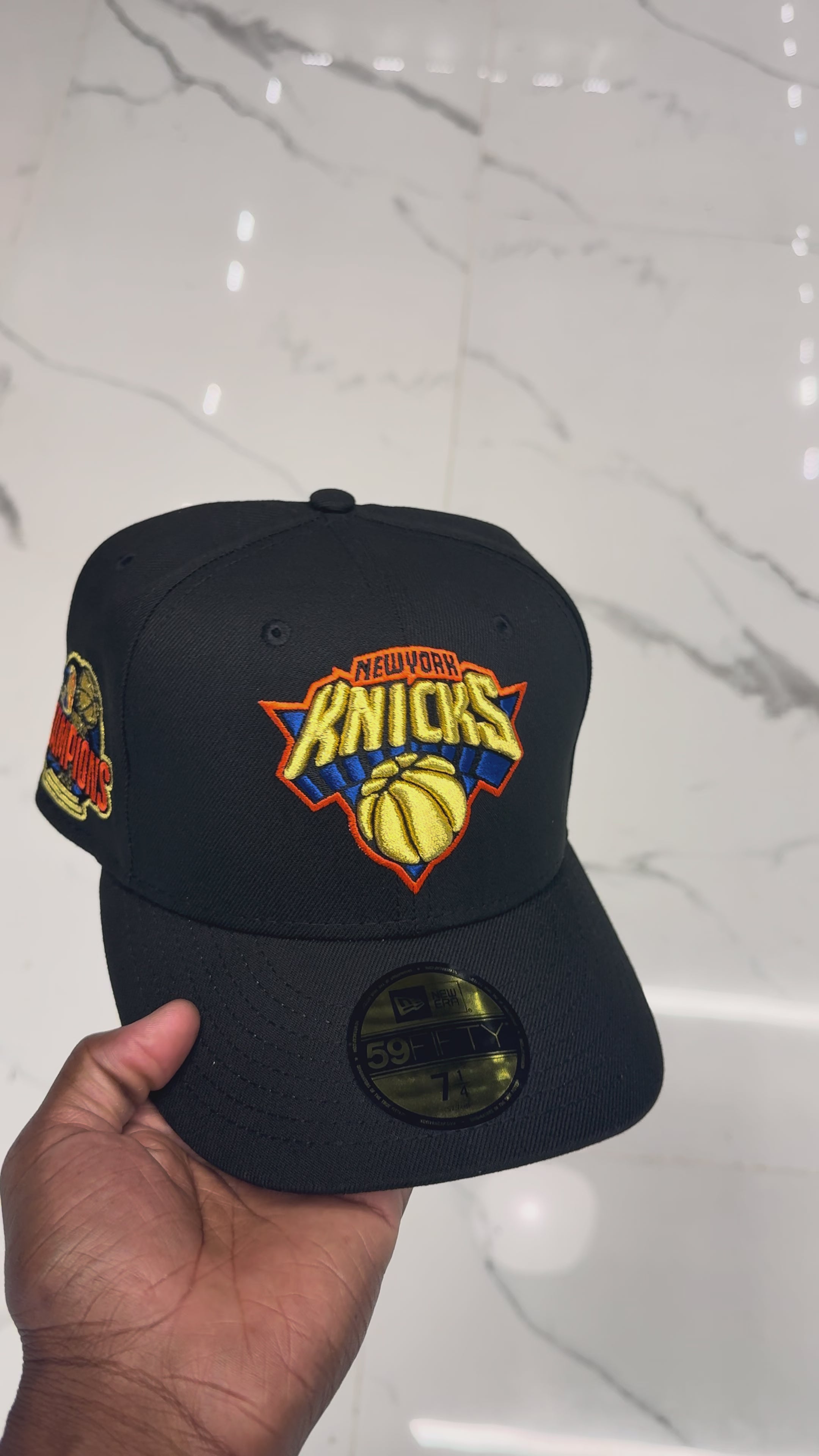 New York Knicks Black and Gold 2026 Champions