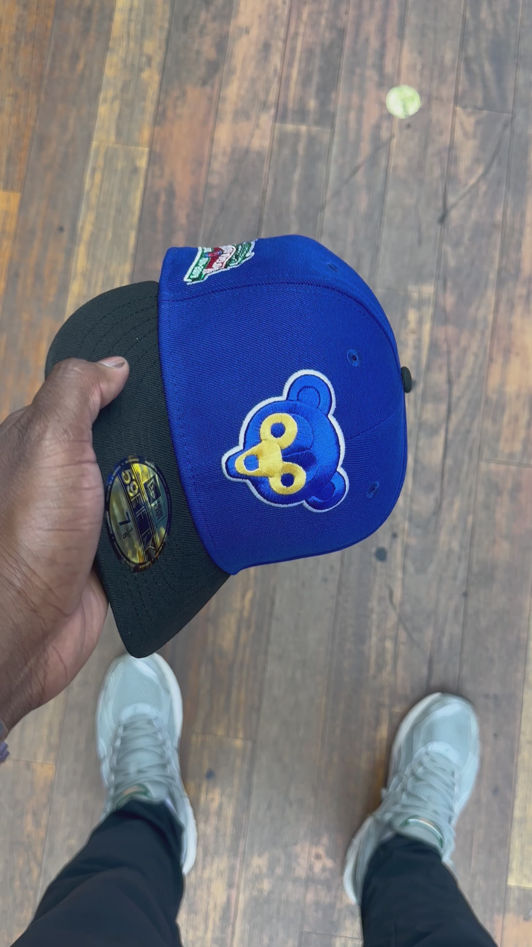 Chicago Cubs Royal Blue and Black Cooperstown Wrigley Field