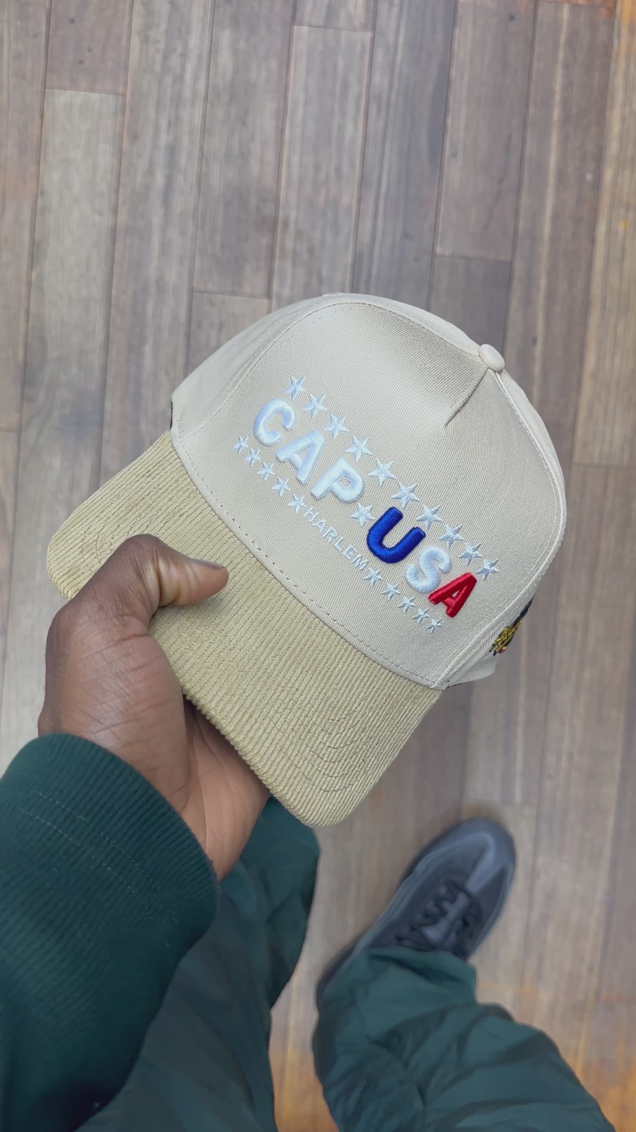 CAP USA All Camel & Corduroy Snapback