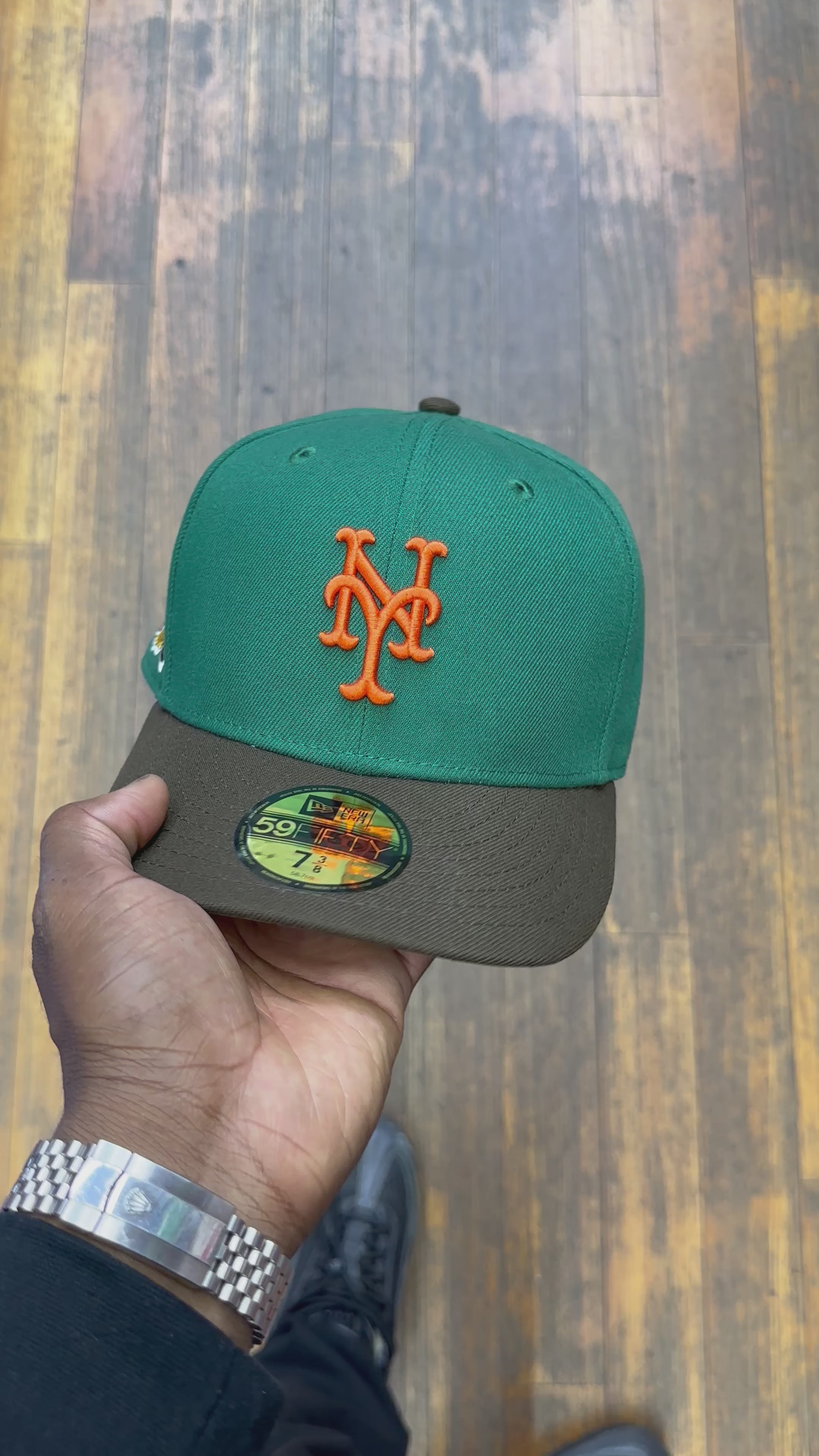 New York Mets Green and Brown 40Th Anniversary