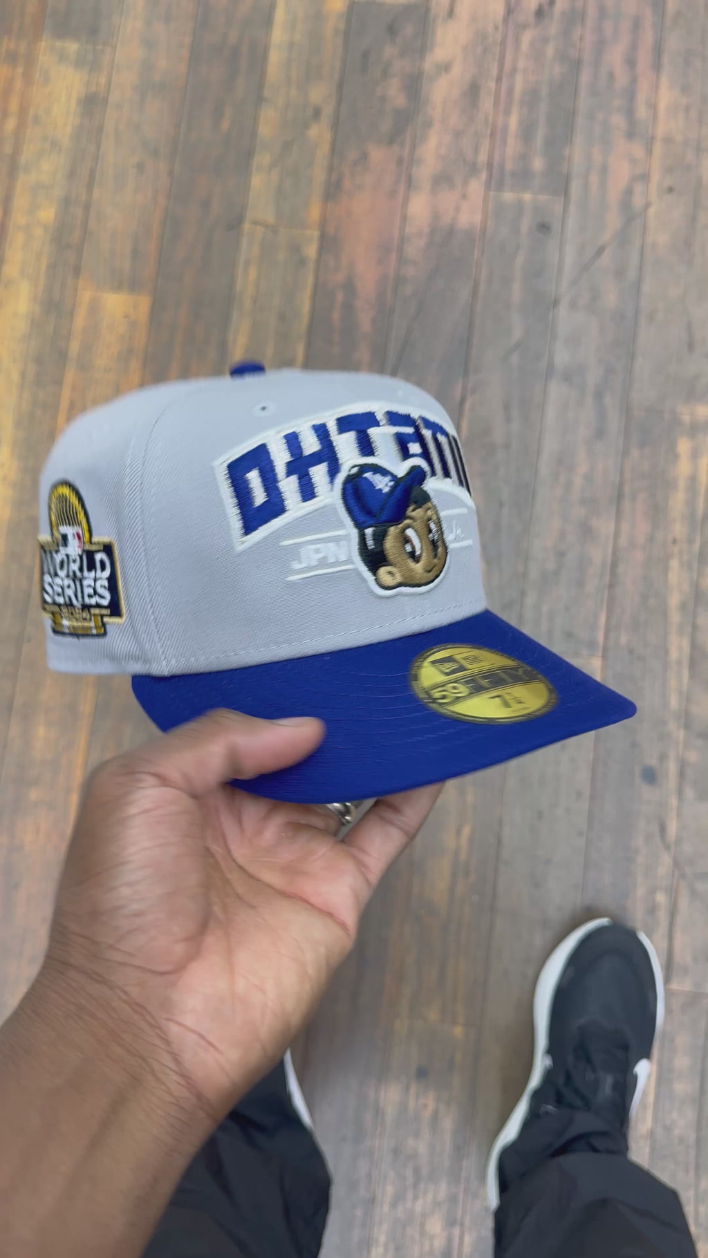 Los Angeles Dodgers New OHTANI Grey and Royal 2024 World Series