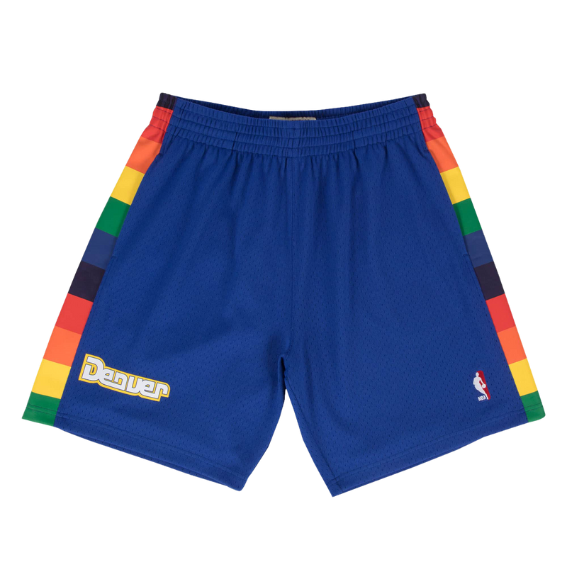 Denver Nuggets Royal Colorful Shorts