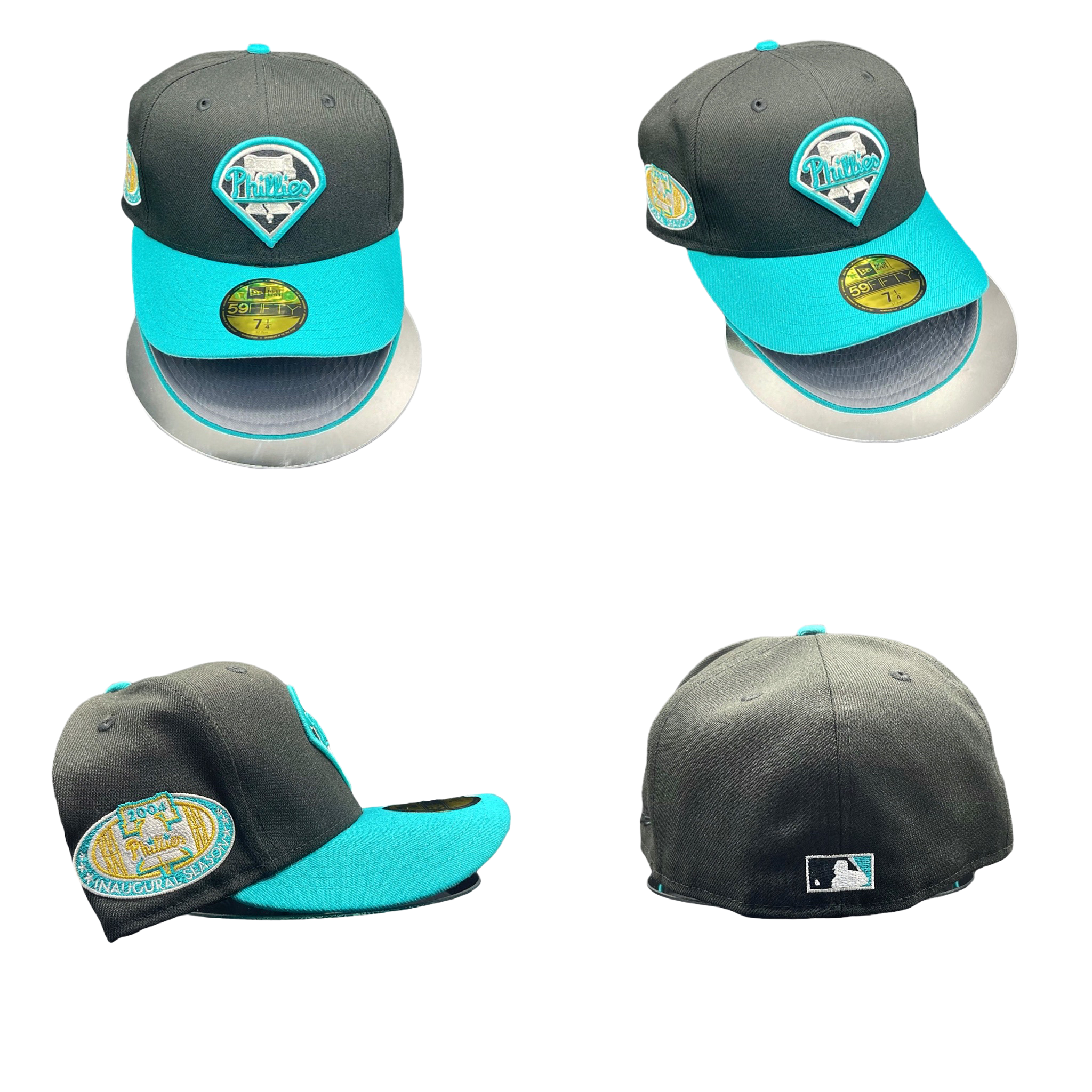 PHILADELPHIA PHILLIES BLACK TEAL 04