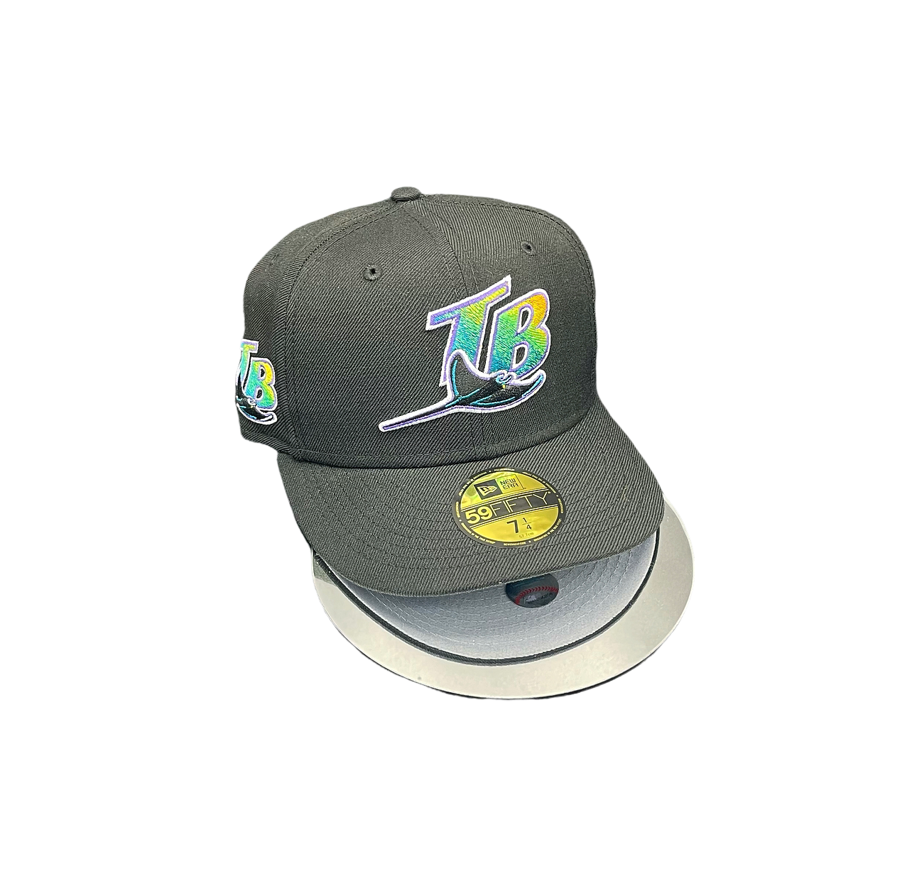 Tampa Bay Rays All Black w/ TB PATCH