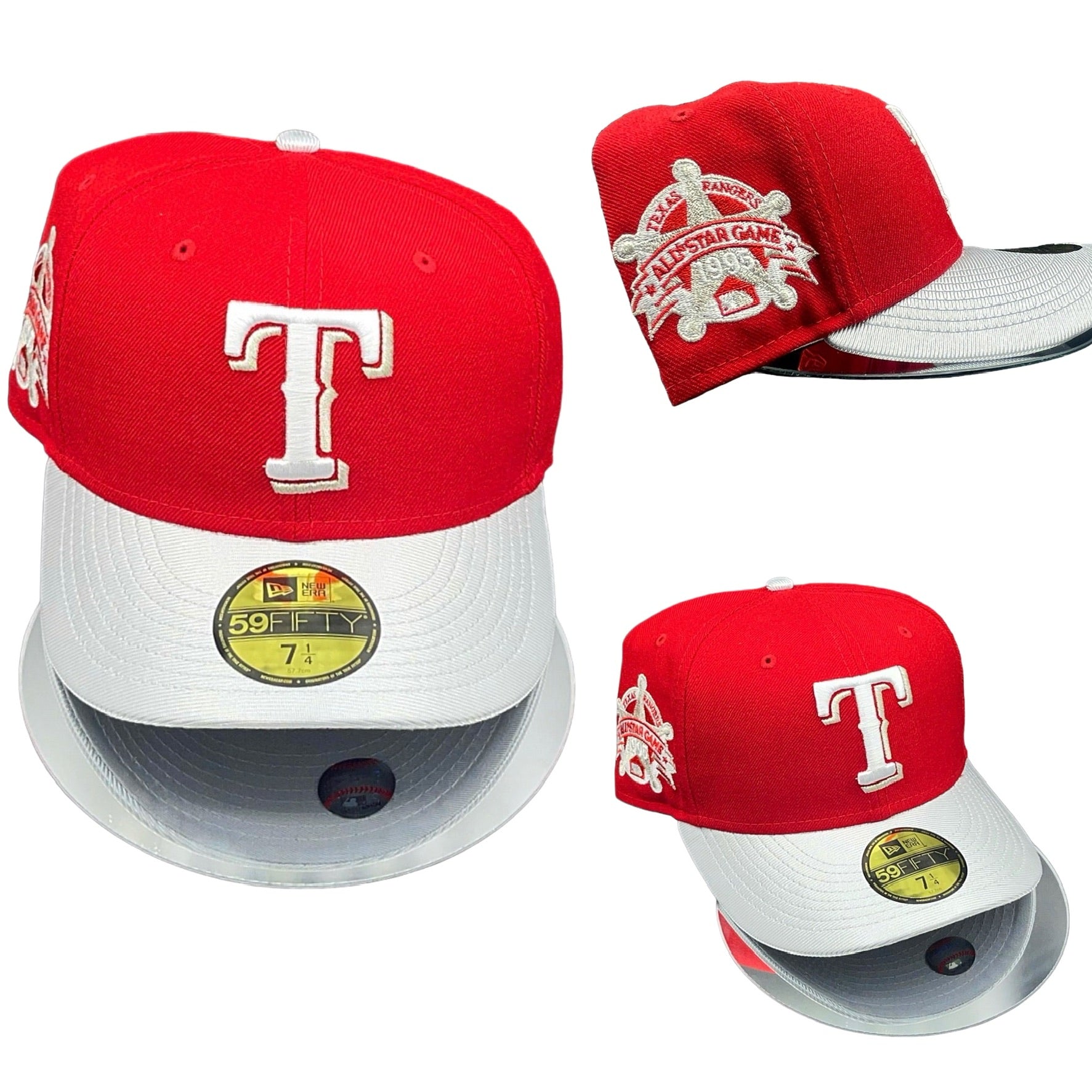 Texas RANGERs RED METALLIC GREY UV