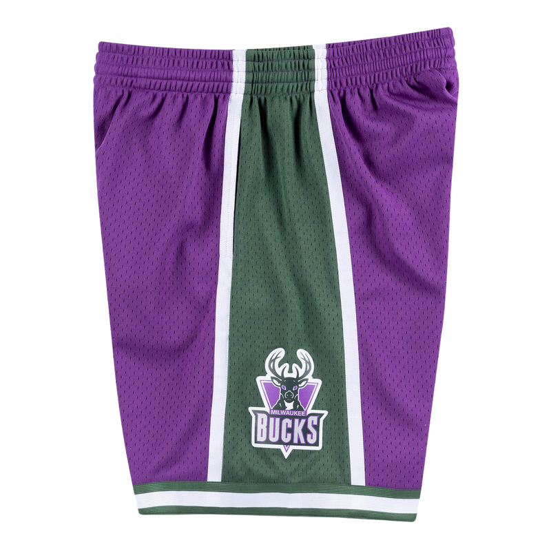 Milwaukee Bucks Purple & Green Shorts