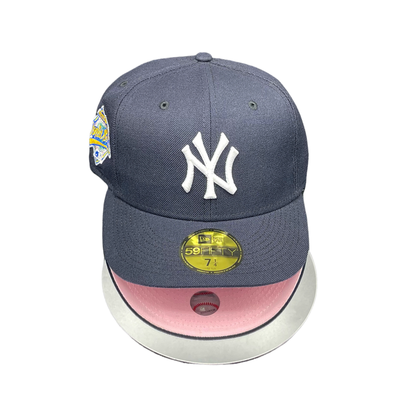 New York Yankees Navy Pink UV 1996 WS "Pink Patch"