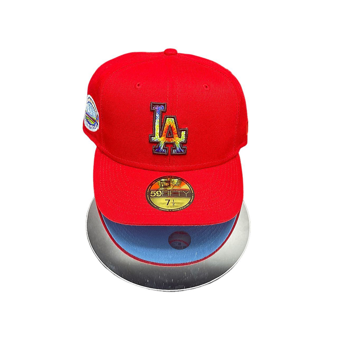 Los Angeles Dodgers Red Tie Dye Blue UV 50