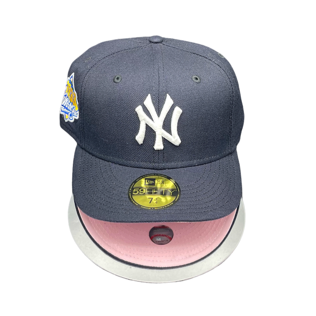 New York Yankees Navy "PINK PATCH" 1999 WORLD SERIES