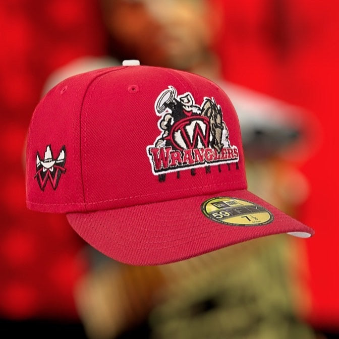Wichita Wranglers 2T Red and Cardinal Grey UV
