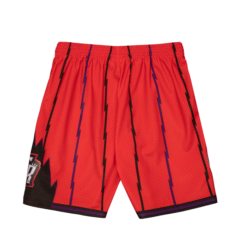 Toronto Raptors Red Striped 1998 Shorts