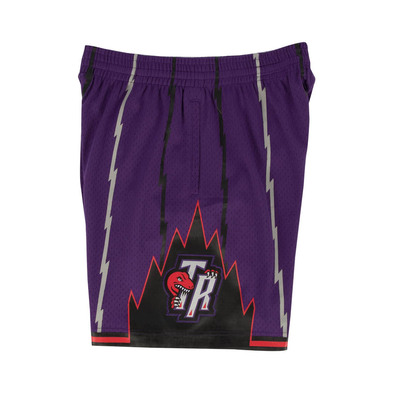Toronto Raptors Purple Striped Shorts