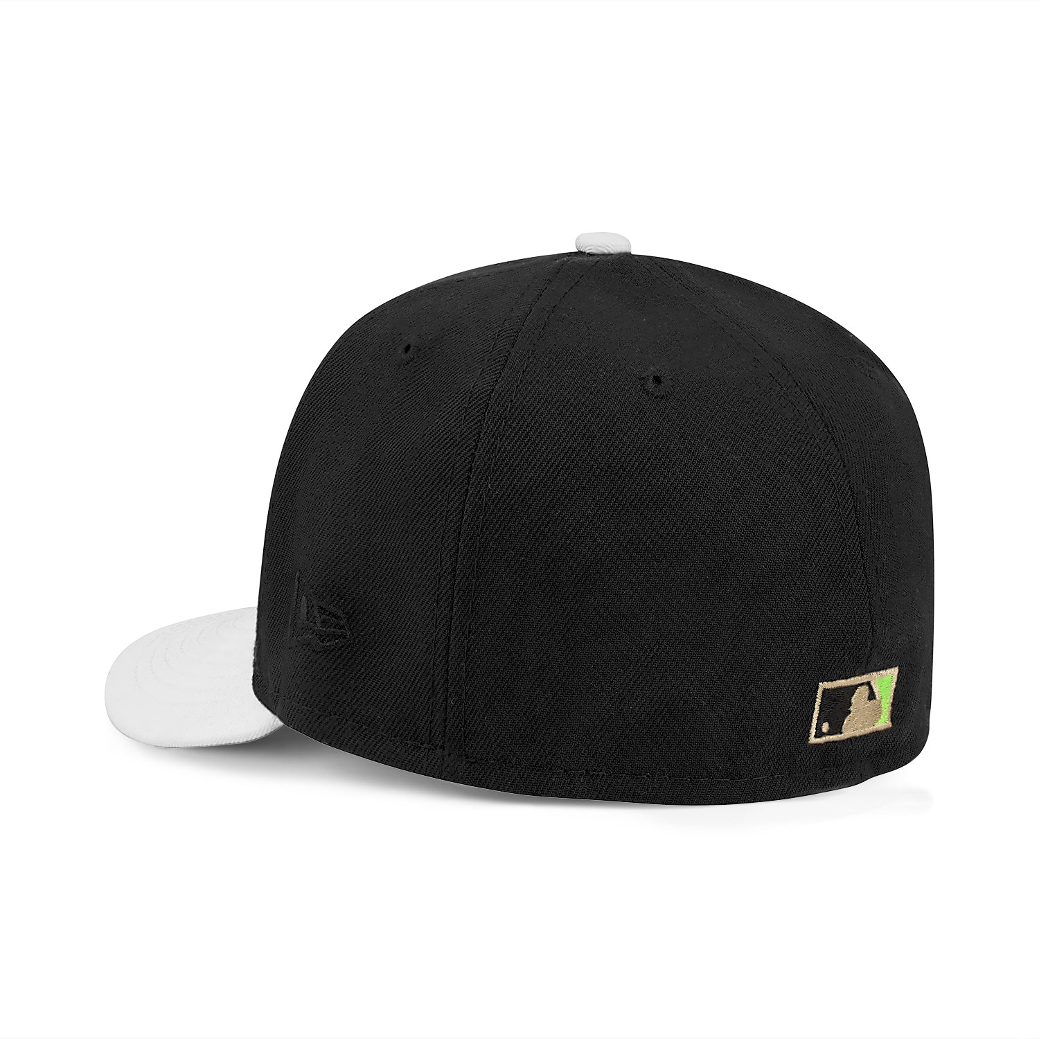 Detroit Tigers Black and White Lime Logo