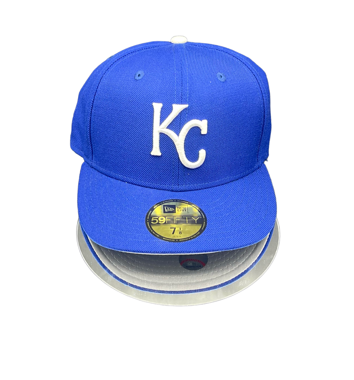 Kansas City Royals All Royal 5950 Fitted Grey UV No Patch