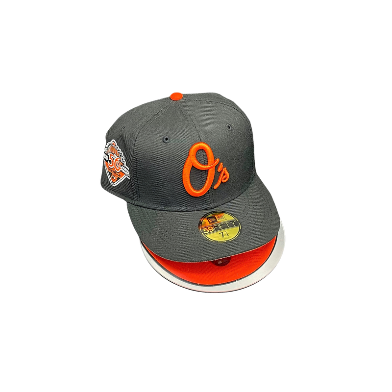 Baltimore Orioles "O's" Black Orange UV 50th