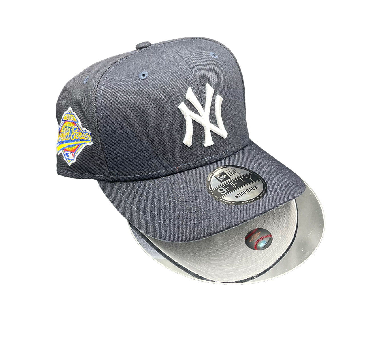 New York Yankees Navy 950Classic 1996 WS Snap Back Grey uv