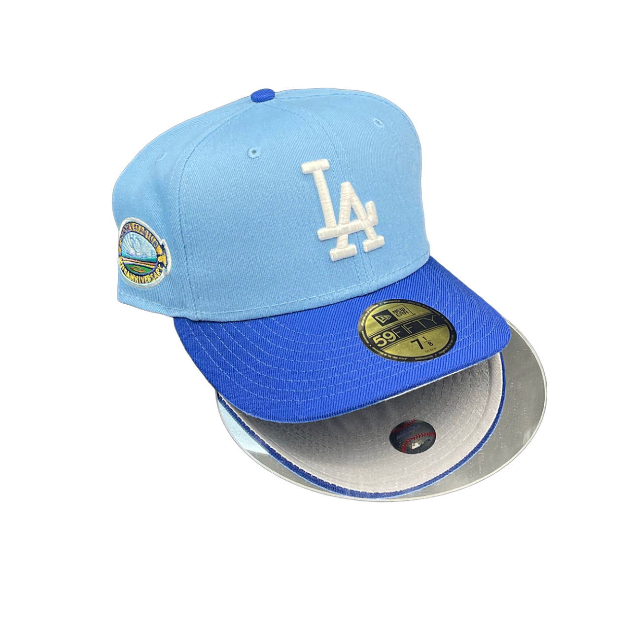 Los Angeles Dodgers Two Tone Sky and Royal 50TH