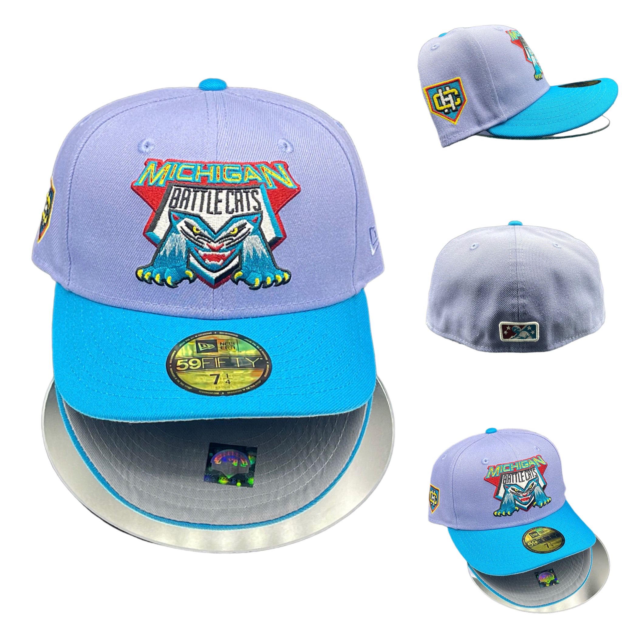 Michigan Battle Cats Lavender & Teal