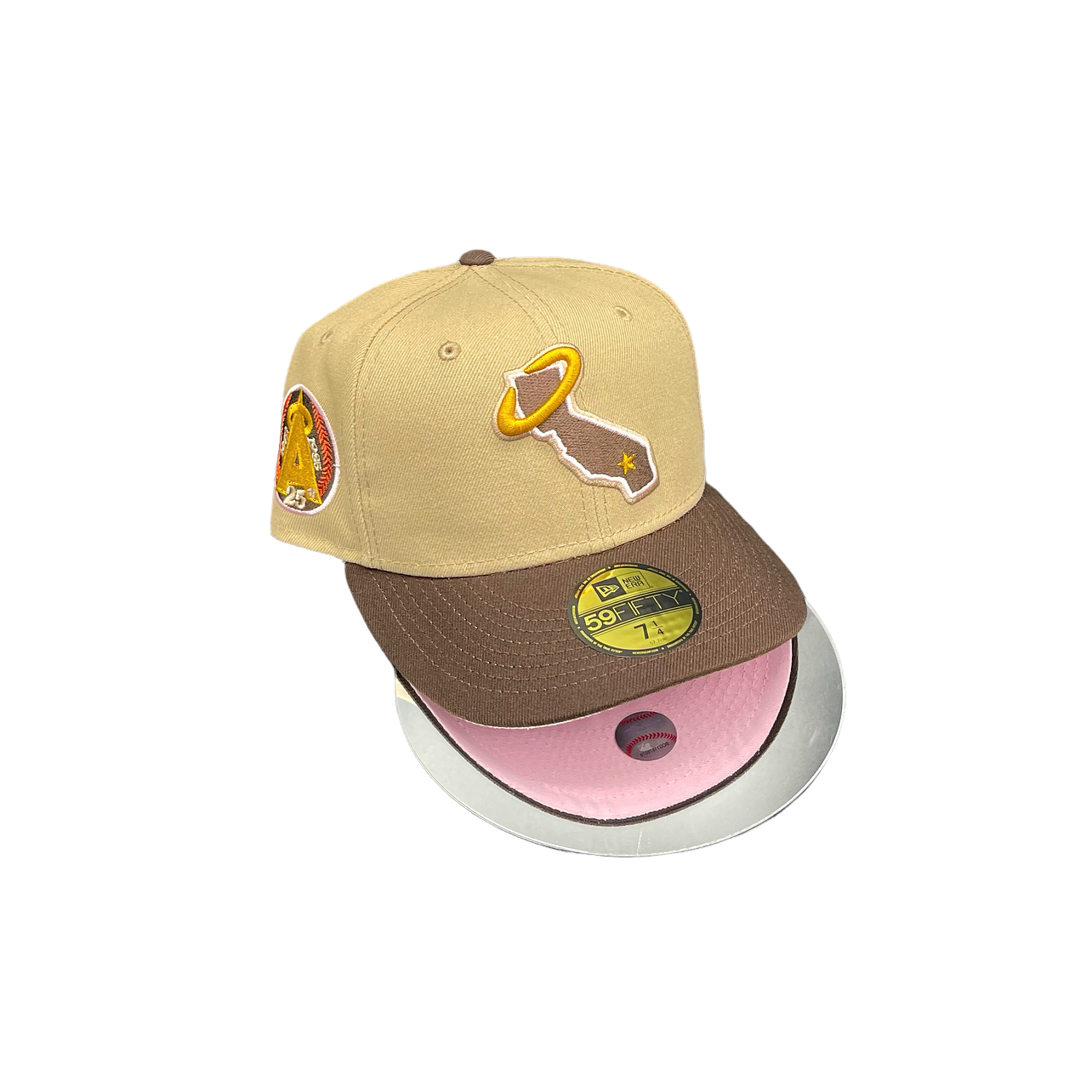 California Angeles Camel & Brown w/ Pink UV