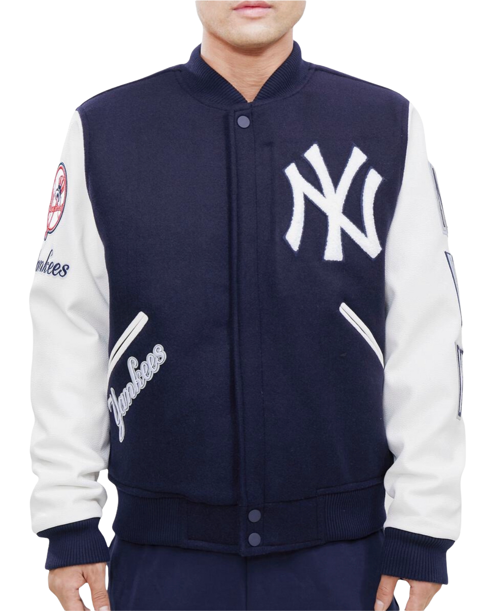 Pro Standard MLB New York Yankees Old English Varsity Men s Jacket S
