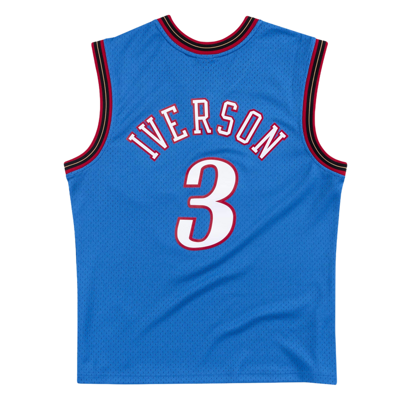Phila. 76ers Alter. 99-00 Iverson Jersey