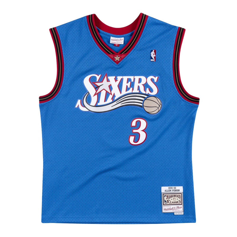 Phila. 76ers Alter. 99-00 Iverson Jersey