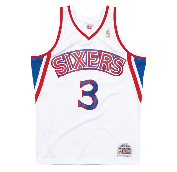 Philadelphia 76ers 96-97 Iverson HM Jersey