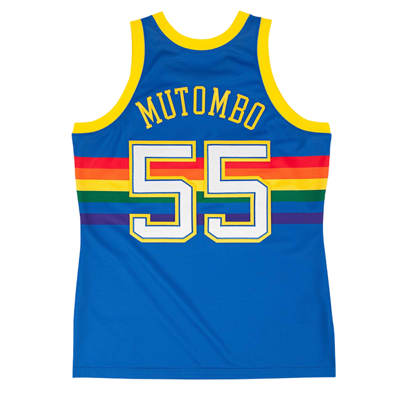 Den. Nuggets 91-92 Mutombo RD Jersey