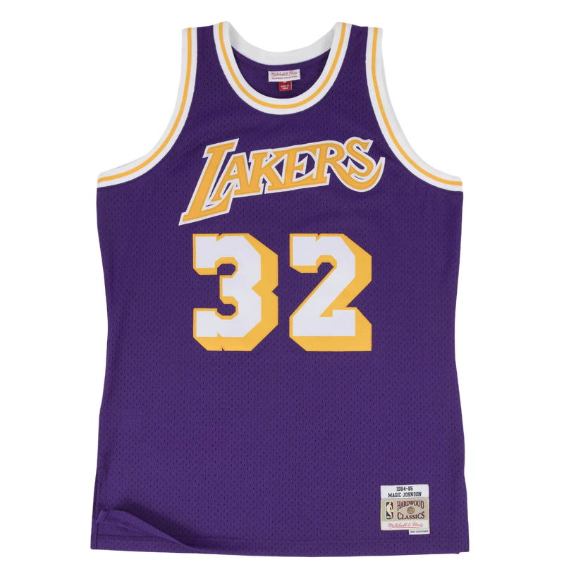 LA Lakers 84-85 Johnson Jersey