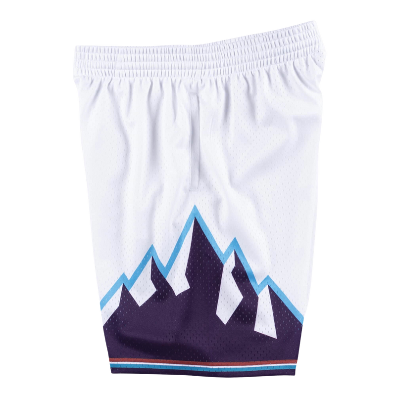Utah Jazz White 1996 Shorts