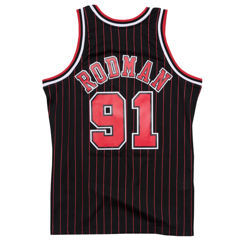 Chi. Bulls Alter 95-96 Rodman Jersey