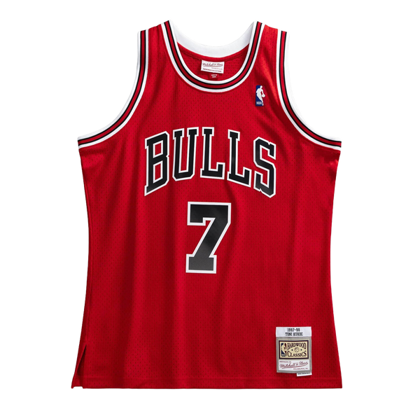 Chicago Bulls 97-98 Red Kukoc Jersey