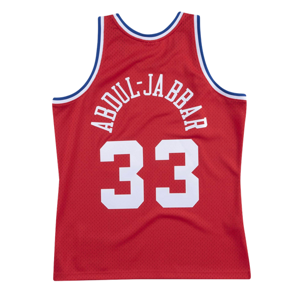 All-Star West 88 Red Kareem Abdul Jabbar Jersey